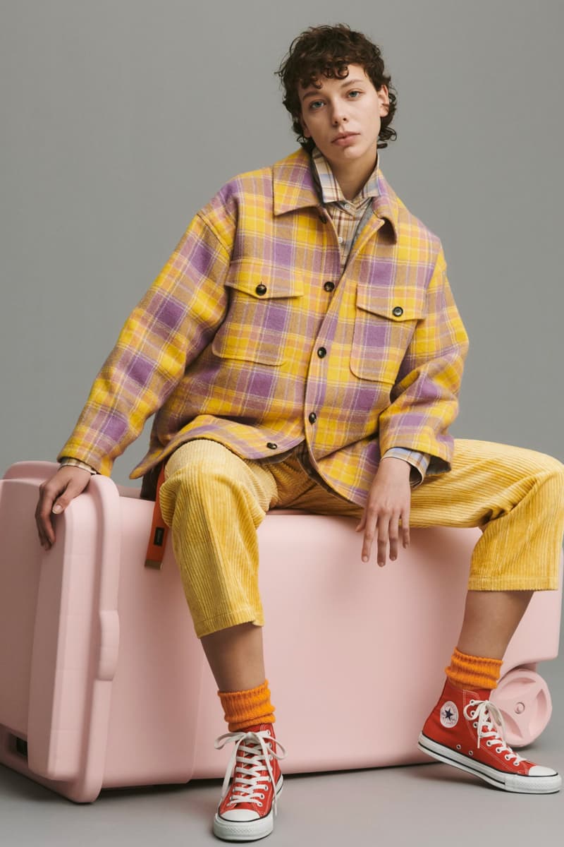 Converse Tokyo Fall Winter 2019 Lookbook facetasm Hiromichi Ochiai collections outre layers jackets coats shoes sneakers apparel japanese