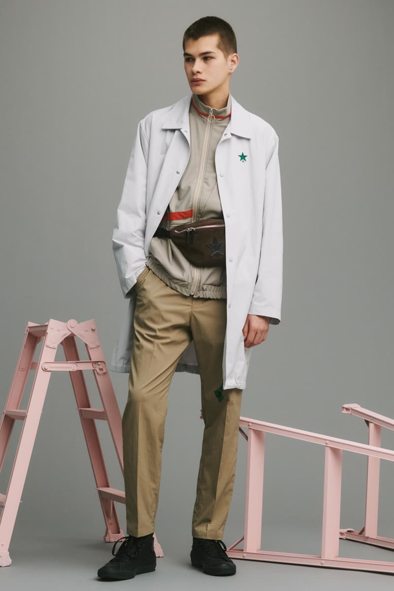 Converse Tokyo Fall Winter 2019 Lookbook facetasm Hiromichi Ochiai collections outre layers jackets coats shoes sneakers apparel japanese