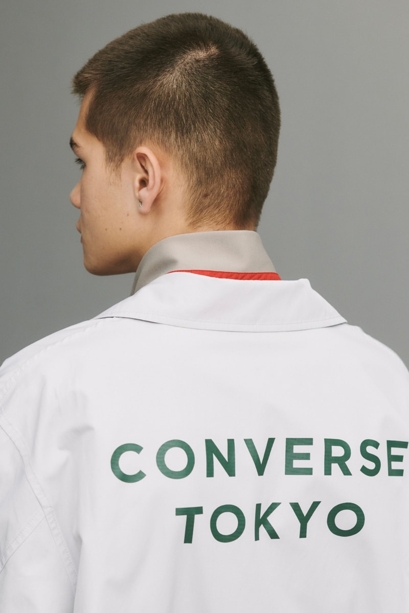 Converse Tokyo Fall Winter 2019 Lookbook facetasm Hiromichi Ochiai collections outre layers jackets coats shoes sneakers apparel japanese