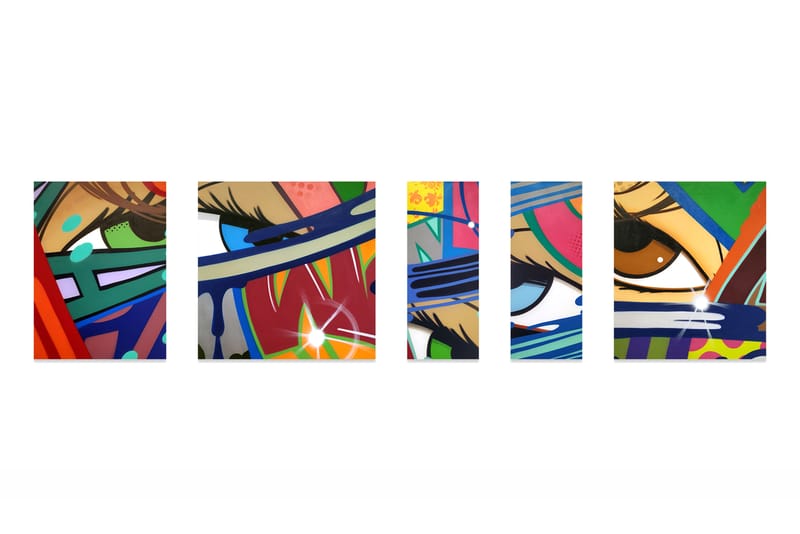 NYC Graffiti Legend CRASH Explores "Textures" in New Zürich Exhibition