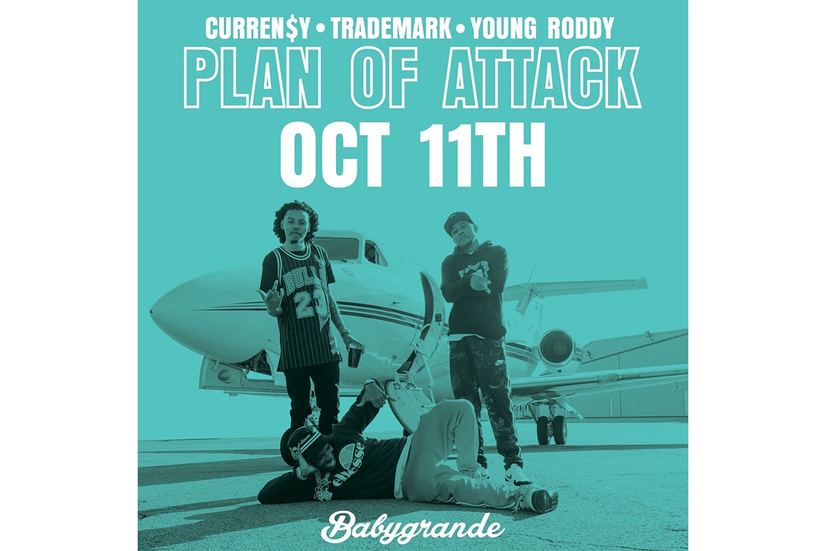 Currensy Trademark Da Skydiver Young Roddy Plan Of Attack Tracklist jet life Release Info Date