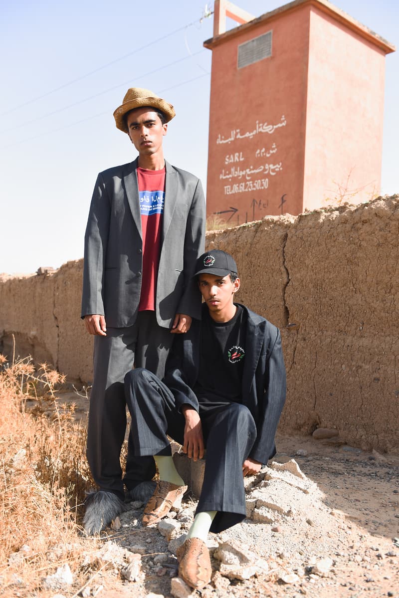 Loco Dice Daily Paper Third Capsule Collection Souks of Maghreb Marrakech Morocco White Saffron Jeleba T-shirts Crewnecks Long Sleeves Caps Red Blue White Hats Caps Gray Green Chili Peppers