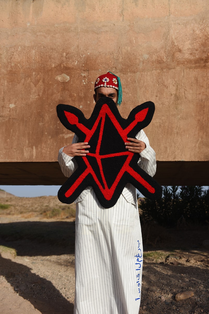 Loco Dice Daily Paper Third Capsule Collection Souks of Maghreb Marrakech Morocco White Saffron Jeleba T-shirts Crewnecks Long Sleeves Caps Red Blue White Hats Caps Gray Green Chili Peppers