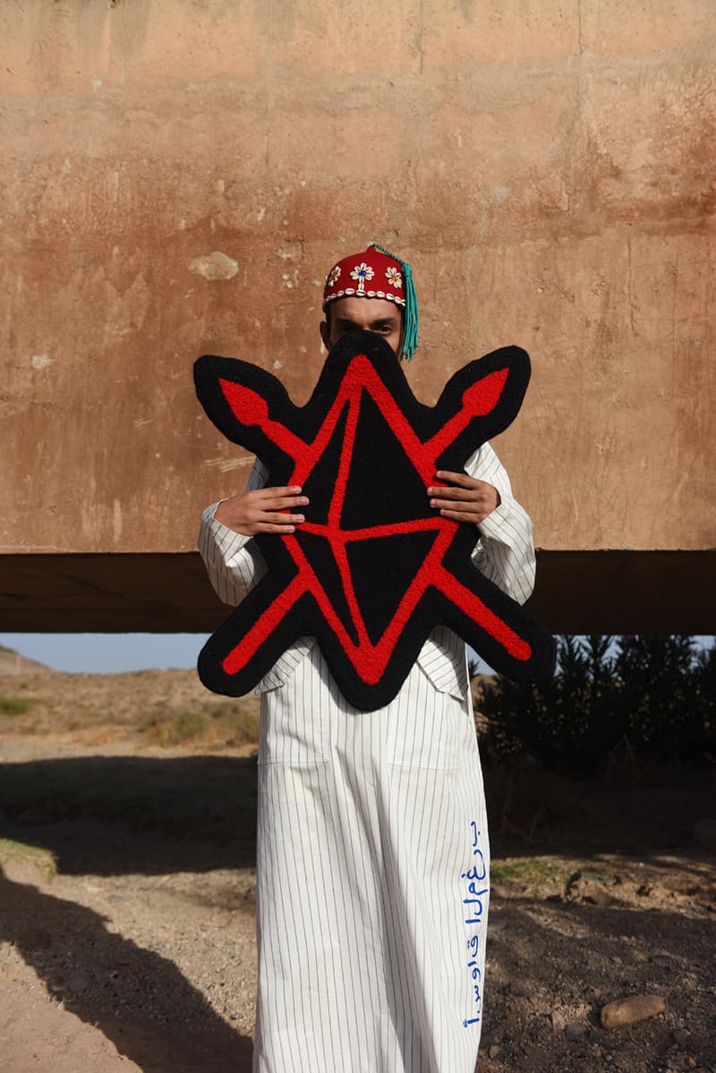 Loco Dice Daily Paper Third Capsule Collection Souks of Maghreb Marrakech Morocco White Saffron Jeleba T-shirts Crewnecks Long Sleeves Caps Red Blue White Hats Caps Gray Green Chili Peppers