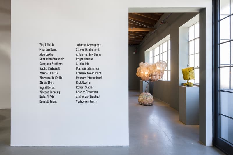 virgil abloh rick owens dark fantasy exhibition uta artist space LA furniture architecture los angeles carpenters workshop gallery