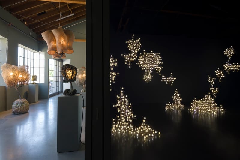 virgil abloh rick owens dark fantasy exhibition uta artist space LA furniture architecture los angeles carpenters workshop gallery