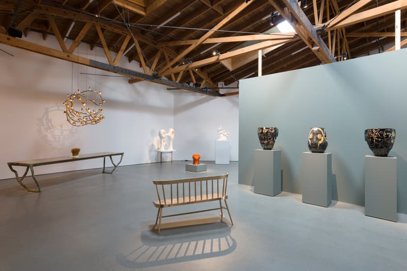 virgil abloh rick owens dark fantasy exhibition uta artist space LA furniture architecture los angeles carpenters workshop gallery
