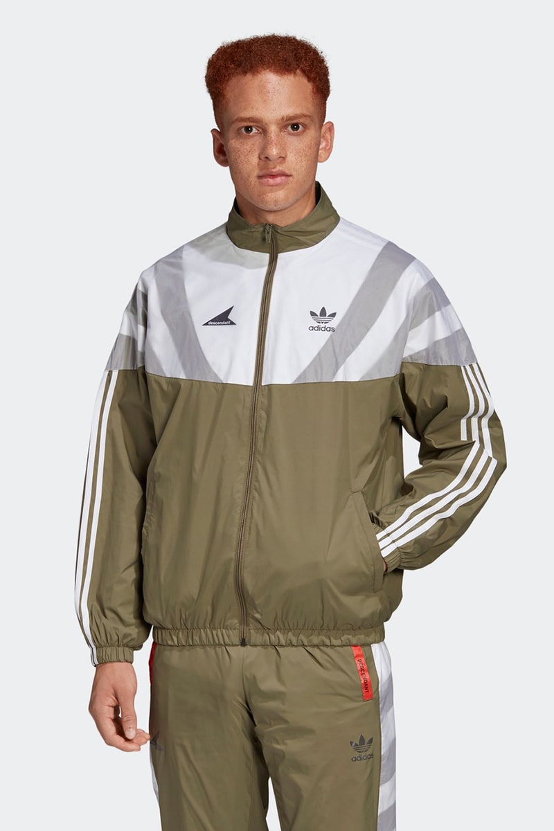 DESCENDANT adidas Originals Keep Rolling Collaboration capsule drop release date info november 1 2019 crustar sneakers apparel clothing 192ADDS-FW01 CSM02 CSM01 PTM01 JKM01 EH1675 EH1676