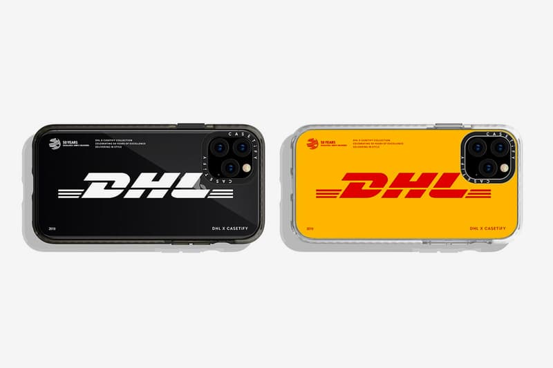 DHL CASETiFY 50th Anniversary Collection Release Info Bags T shirt Apple Iphone Airpods Charger Watch Yellow Red