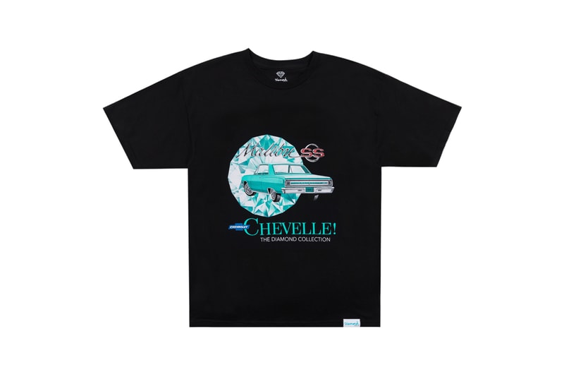 diamond supply chevy chevelle collaboration collection hats buttonups collared shirts jackets 