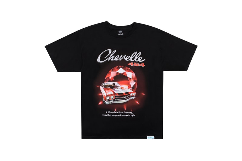 diamond supply chevy chevelle collaboration collection hats buttonups collared shirts jackets 