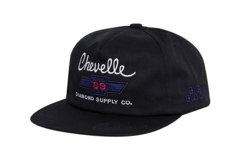 diamond supply chevy chevelle collaboration collection hats buttonups collared shirts jackets 
