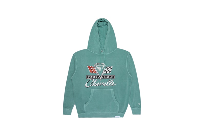 diamond supply chevy chevelle collaboration collection hats buttonups collared shirts jackets 