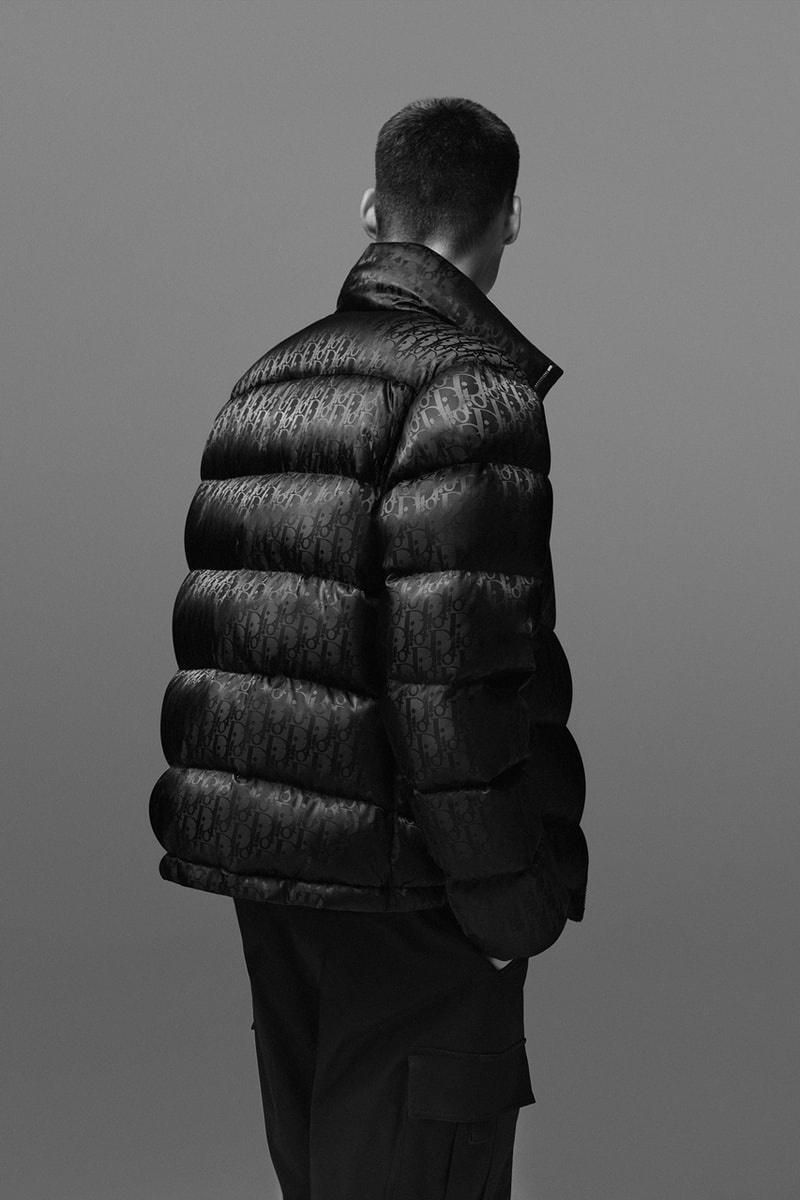 Dior Men "Essentials" Collection Release Jackets Long sleeves Coats T-shirts Hoodies Black Blue White Suits Bags Puffer Jackets Oblique Jacquard B23 B22 Sneaker 