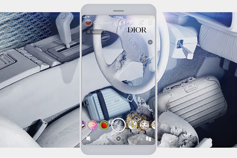 Experience Dior's RIMOWA Collection With Three Augmented Reality Snapchat Filters