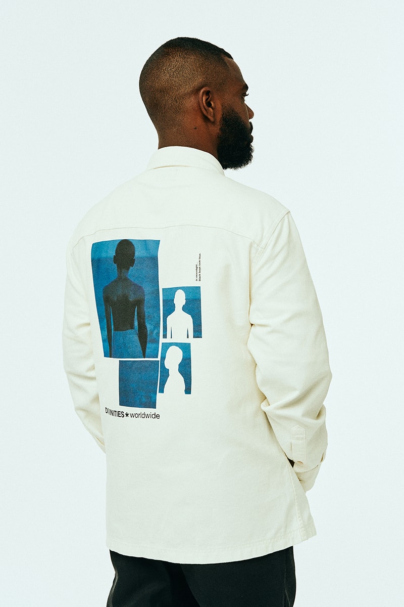 DIVINITIES Fall 2019 Collection Lookbook streetwear hypebeast forums john coltrane basketball graphic t-shirts denim pants basketball camouflage moonlight interstellar john coltrane 