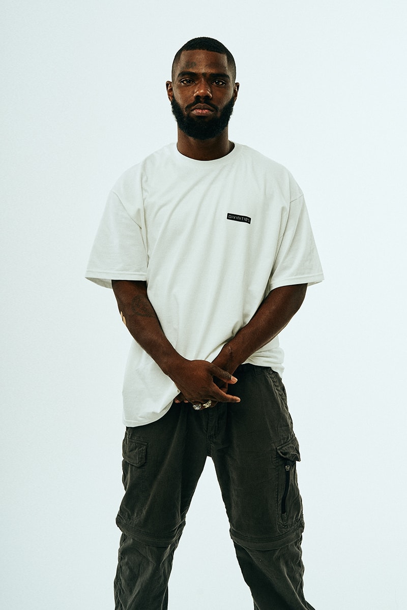 DIVINITIES Fall 2019 Collection Lookbook streetwear hypebeast forums john coltrane basketball graphic t-shirts denim pants basketball camouflage moonlight interstellar john coltrane 