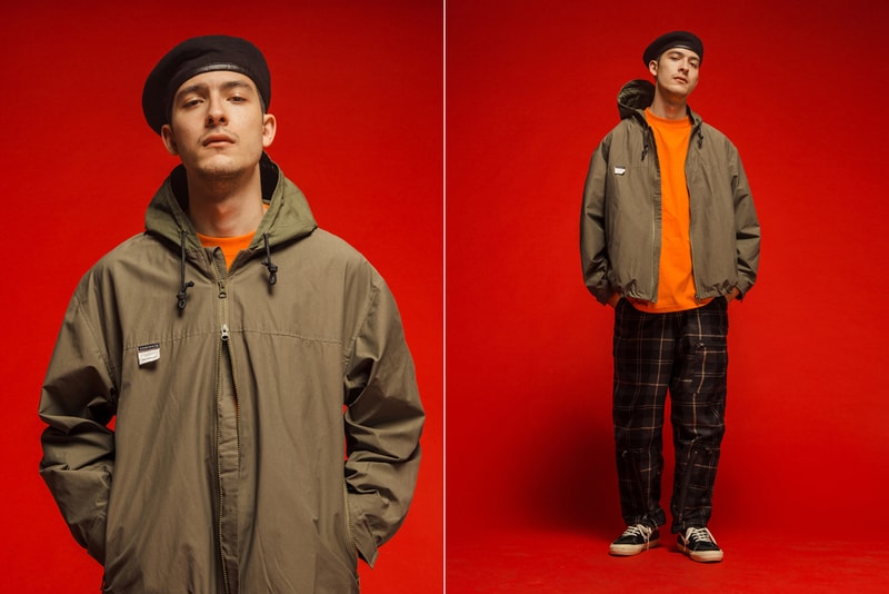 Dominate Jakarta Fall/Winter 2019 Lookbook Collection Jackets Pants Crewnecks Hoodies Shorts T-shirts Belts Hats Bags Brown Olive Black Orange Volt