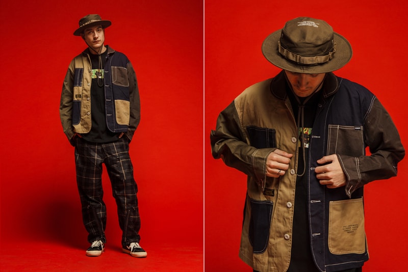 Dominate Jakarta Fall/Winter 2019 Lookbook Collection Jackets Pants Crewnecks Hoodies Shorts T-shirts Belts Hats Bags Brown Olive Black Orange Volt