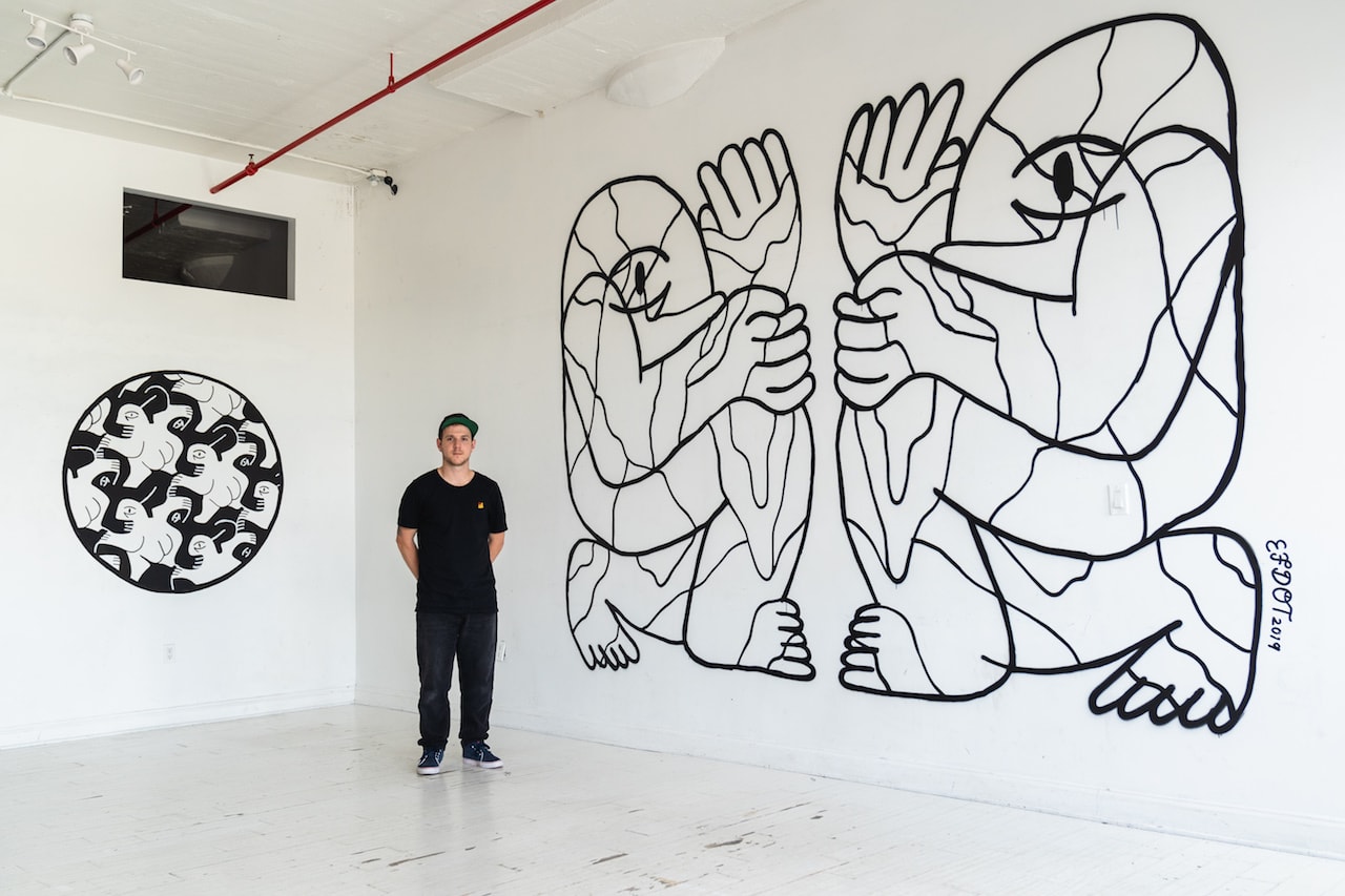 pen and paper efdot exclusive interview murals artworks visual art 
