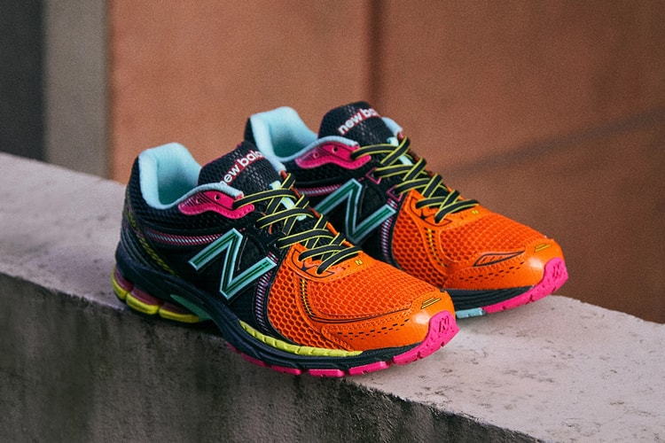 END. Brings Vibrant Hues to the New Balance 860 V2