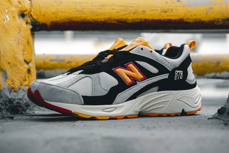 END. x New Balance 878 "Grey Gull" Closer Look Editorial Shoot HYPEBEAST Footwear Sneaker Shots Up Close Release Information Cop ABZORB