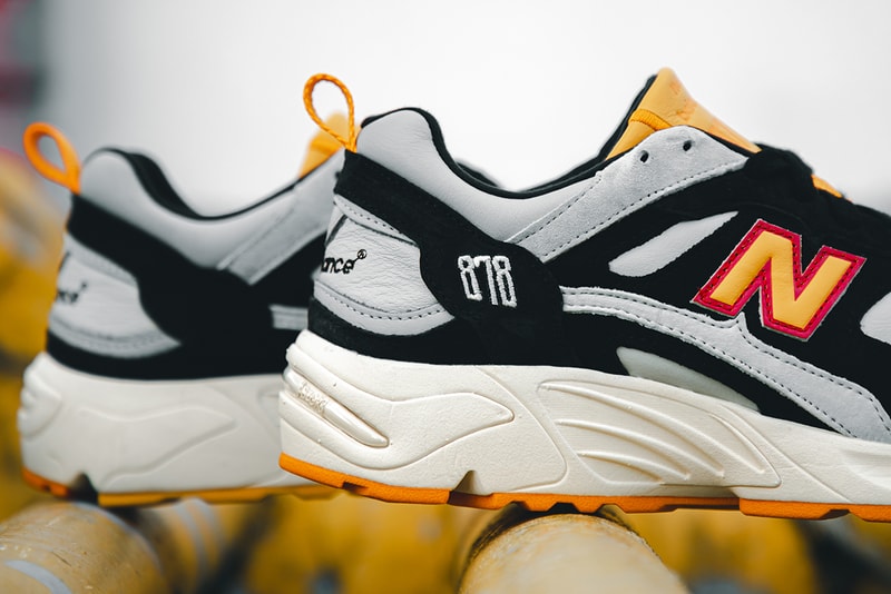 END. x New Balance 878 "Grey Gull" Closer Look Editorial Shoot HYPEBEAST Footwear Sneaker Shots Up Close Release Information Cop ABZORB