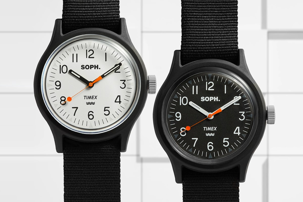 END. x SOPHNET. x Timex MK1 Military Watch Release 