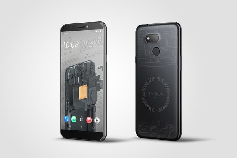 htc exodus 1 one bitcoin node smartphone blockchain cryptocurrency cell mobile