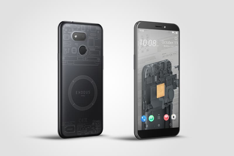 htc exodus 1 one bitcoin node smartphone blockchain cryptocurrency cell mobile