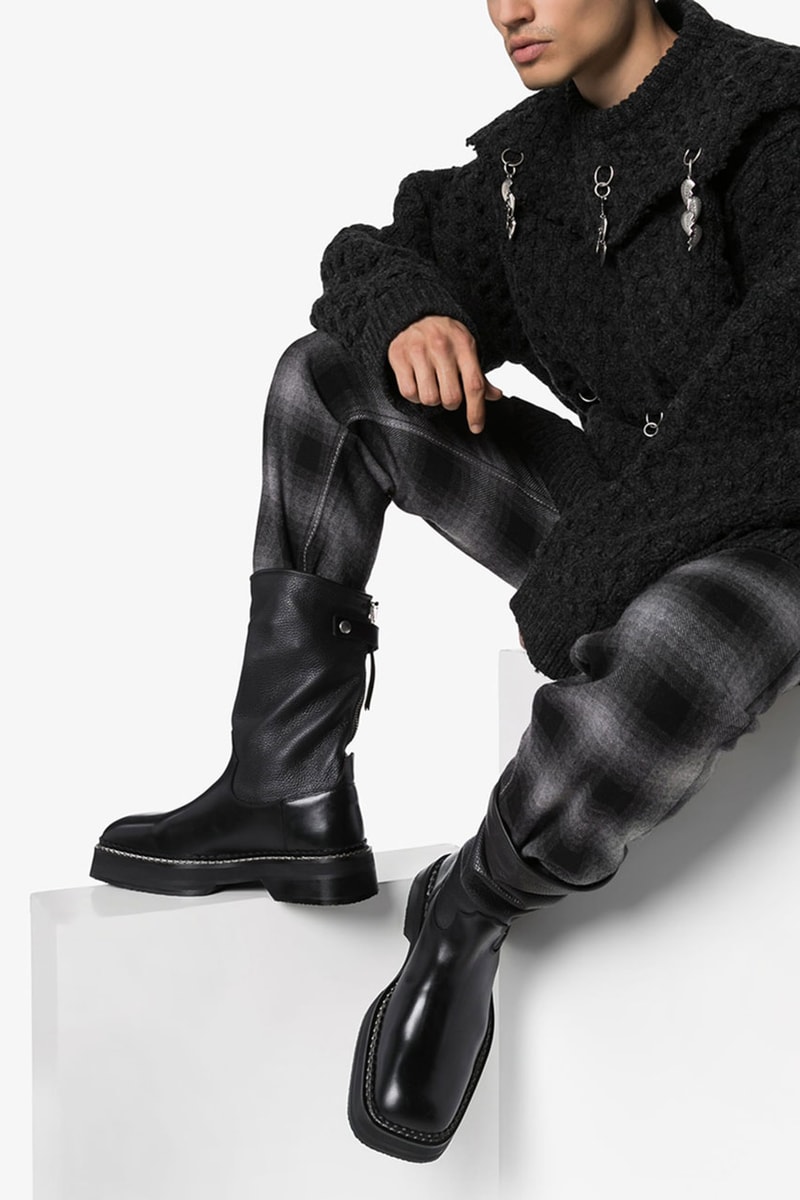 Eytys Black Tuscan Leather Boots