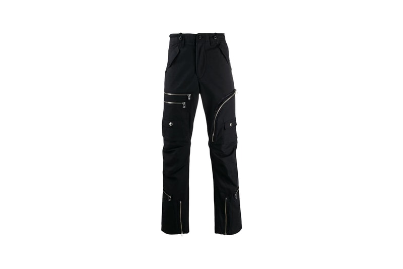 facetasm multi pocket shirt jacket loose fit biker trousers black colorway release fall winter 2019 