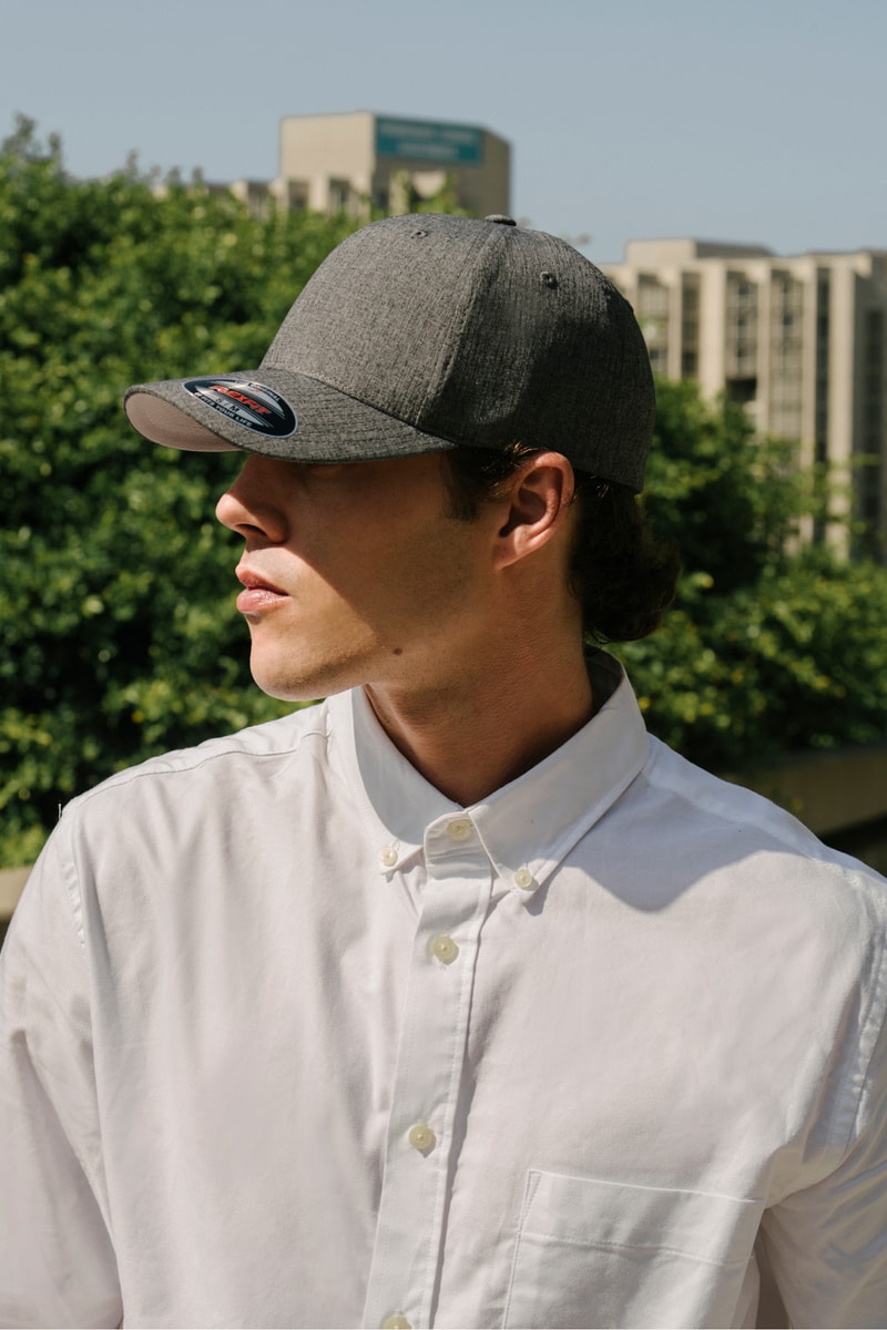 Flexfit Celebrates 25th Anniversary With 2020 Caps 6350 Flexfit Heatherlight cap 360 Flexfit Omnimesh cap stretch-fit caps flexfit technology lightweight stretchable heather fabric one-size-fits-all 360 mesh