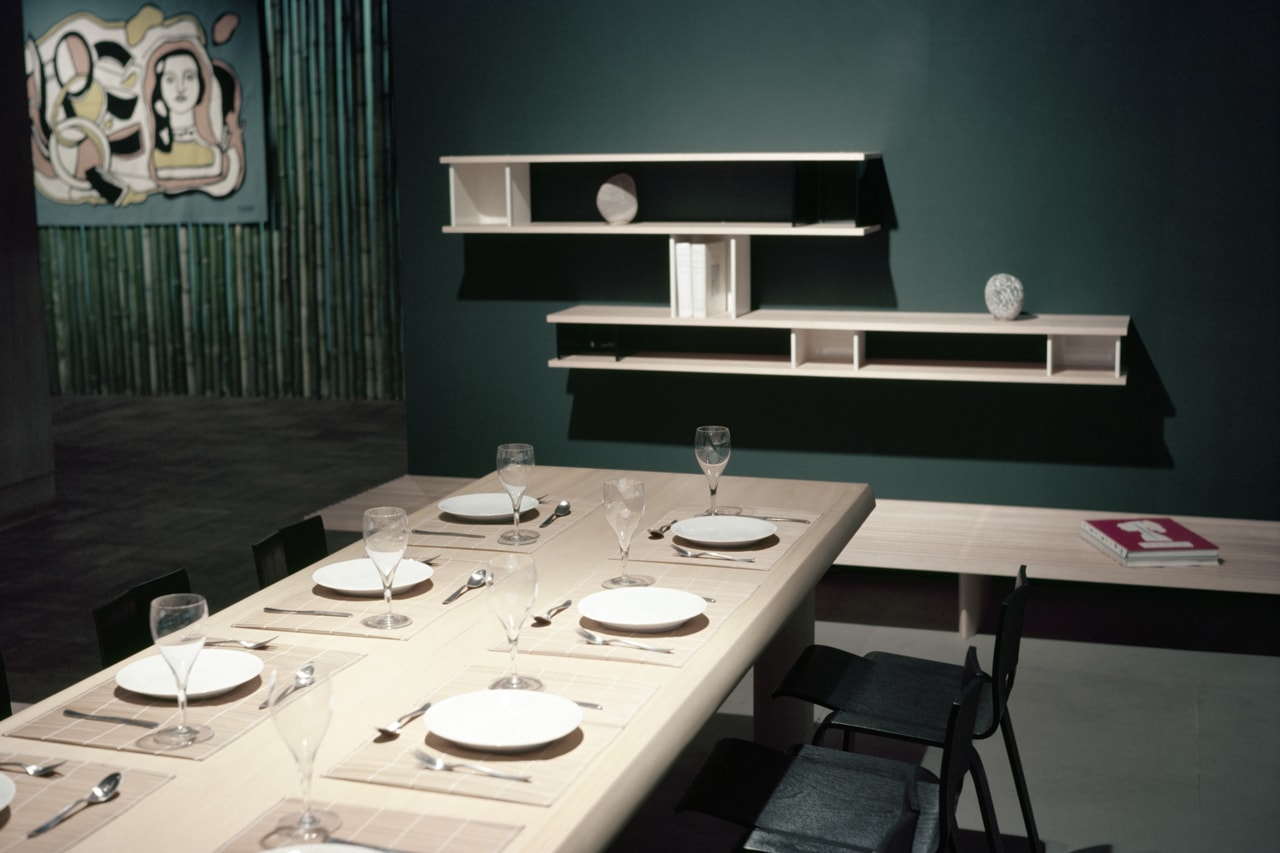 Fondation Louis Vuitton Charlotte Perriand Exhibit Furniture Interiors Chairs Léger Shelves Stools 