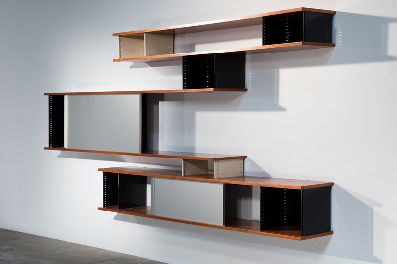 Fondation Louis Vuitton Charlotte Perriand Exhibit Furniture Interiors Chairs Léger Shelves Stools 