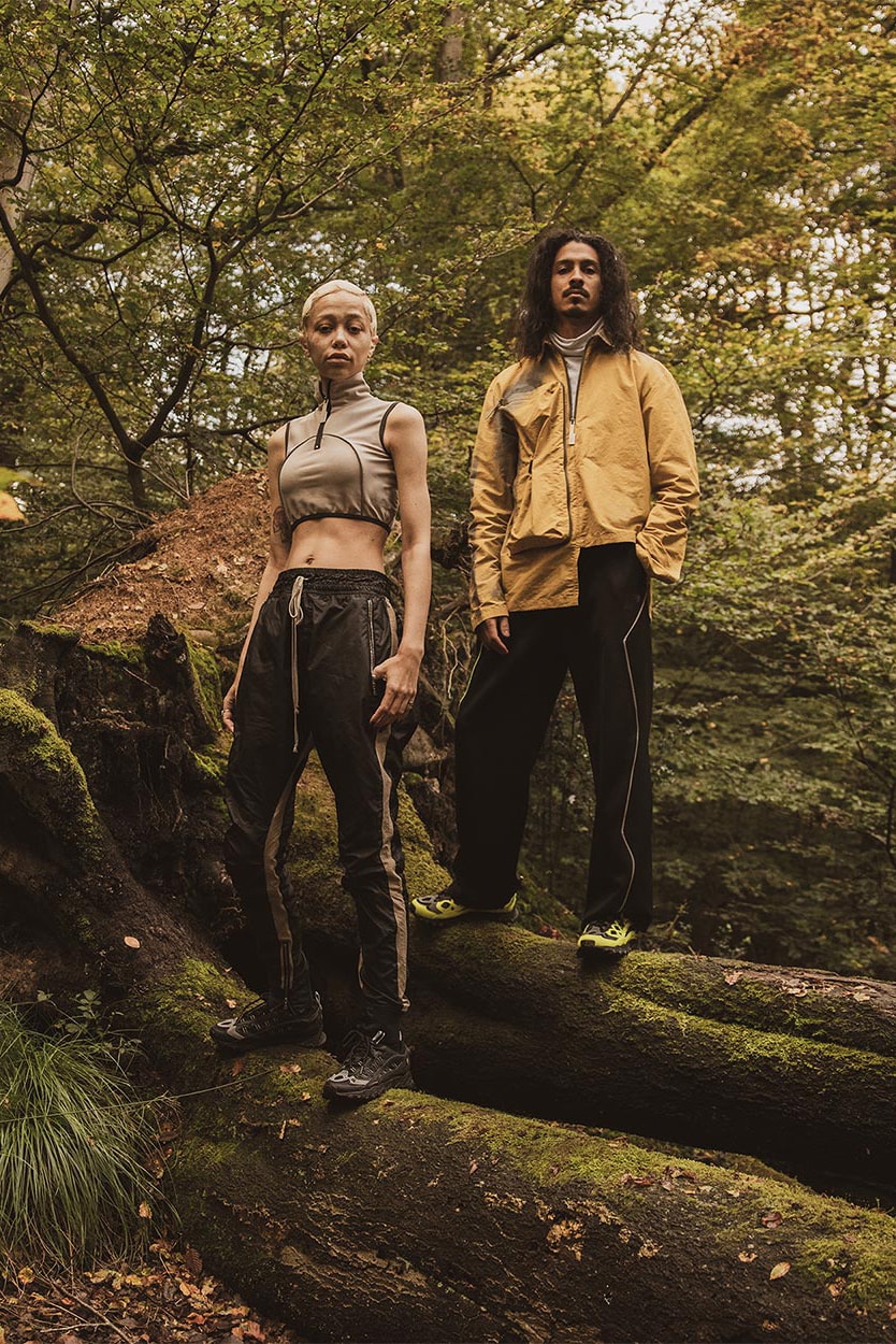 footpatrol fila boveasorous 98 at sp black yellow hiking chunky shoes