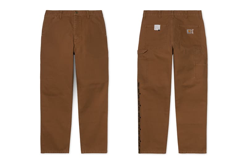 FPAR Carhartt WIP FW19 Capsule Release FORTY PERCENT AGAINST RIGHTS Release Info Date OG Active Jacket Dearborn Canvas 11.5oz stone washed denim Work pants grosgrain taped Single Knee Canvas Cap Beanie Tetsu Nishiyama
