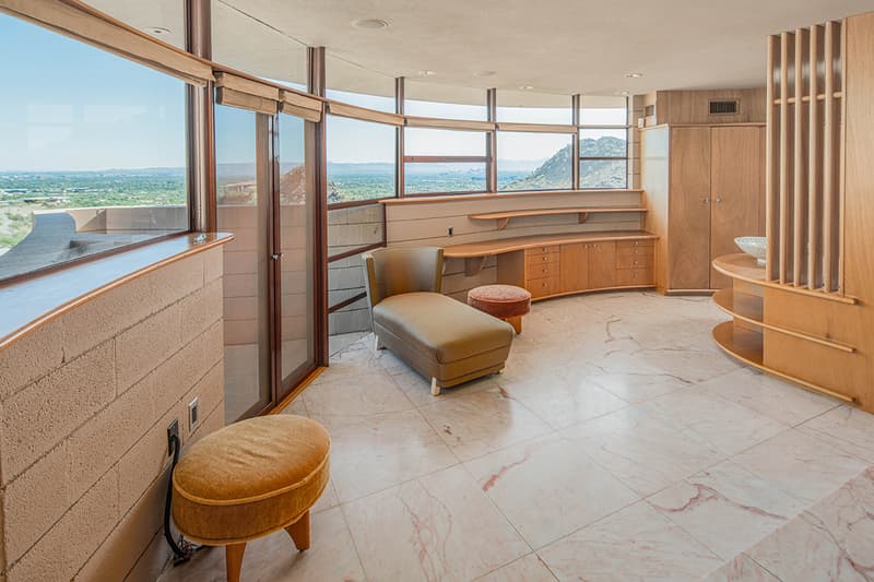 Frank Lloyd Wright Norman Lykes House Auction Heritage Auctions Architecture Design Real Estate Pheonix No-Reserve