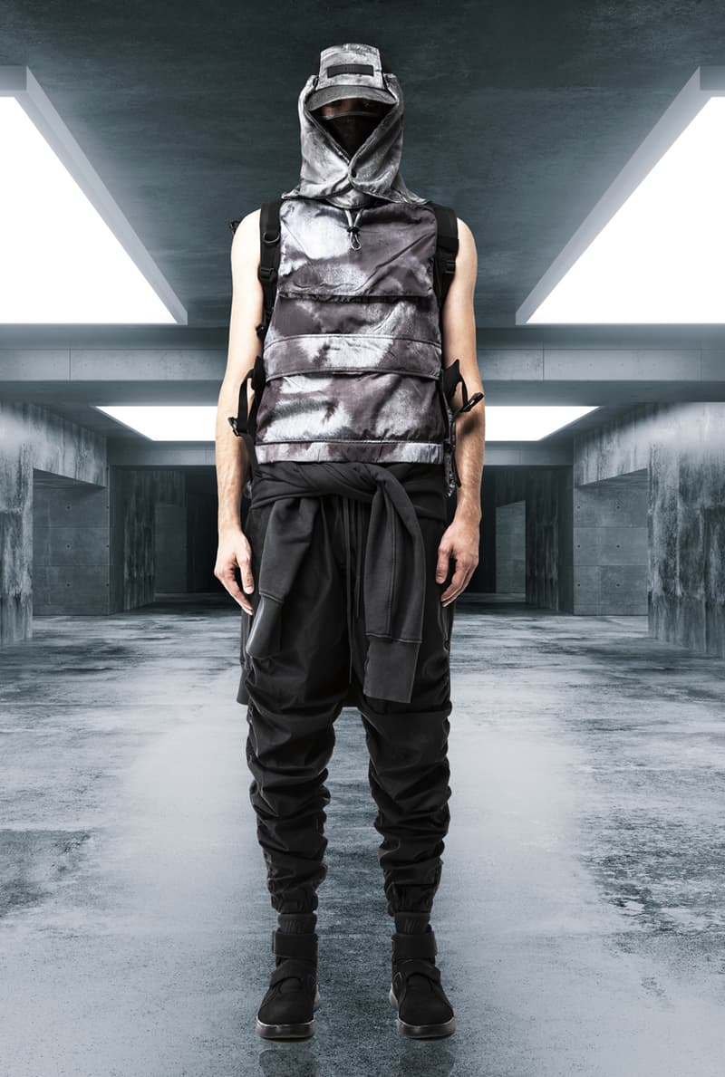 GALL Spring/Summer 2020 Lookbook Collection Jackets Pants Shorts T-shirts Vests Head Masks Black Pink Purple Blue White Bags Hats