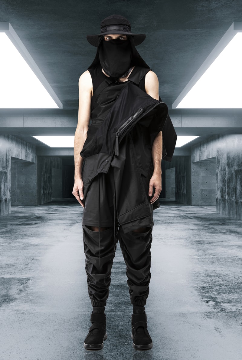 GALL Spring/Summer 2020 Lookbook Collection Jackets Pants Shorts T-shirts Vests Head Masks Black Pink Purple Blue White Bags Hats