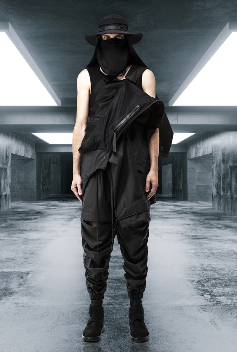 GALL Spring/Summer 2020 Lookbook Collection Jackets Pants Shorts T-shirts Vests Head Masks Black Pink Purple Blue White Bags Hats
