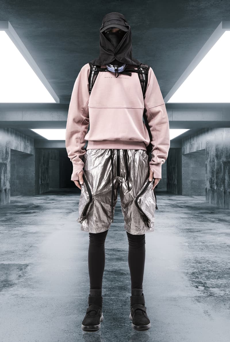GALL Spring/Summer 2020 Lookbook Collection Jackets Pants Shorts T-shirts Vests Head Masks Black Pink Purple Blue White Bags Hats