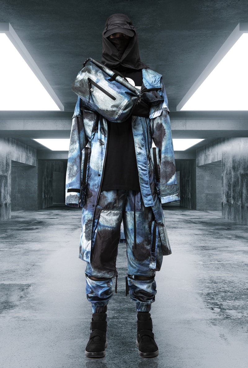 GALL Spring/Summer 2020 Lookbook Collection Jackets Pants Shorts T-shirts Vests Head Masks Black Pink Purple Blue White Bags Hats