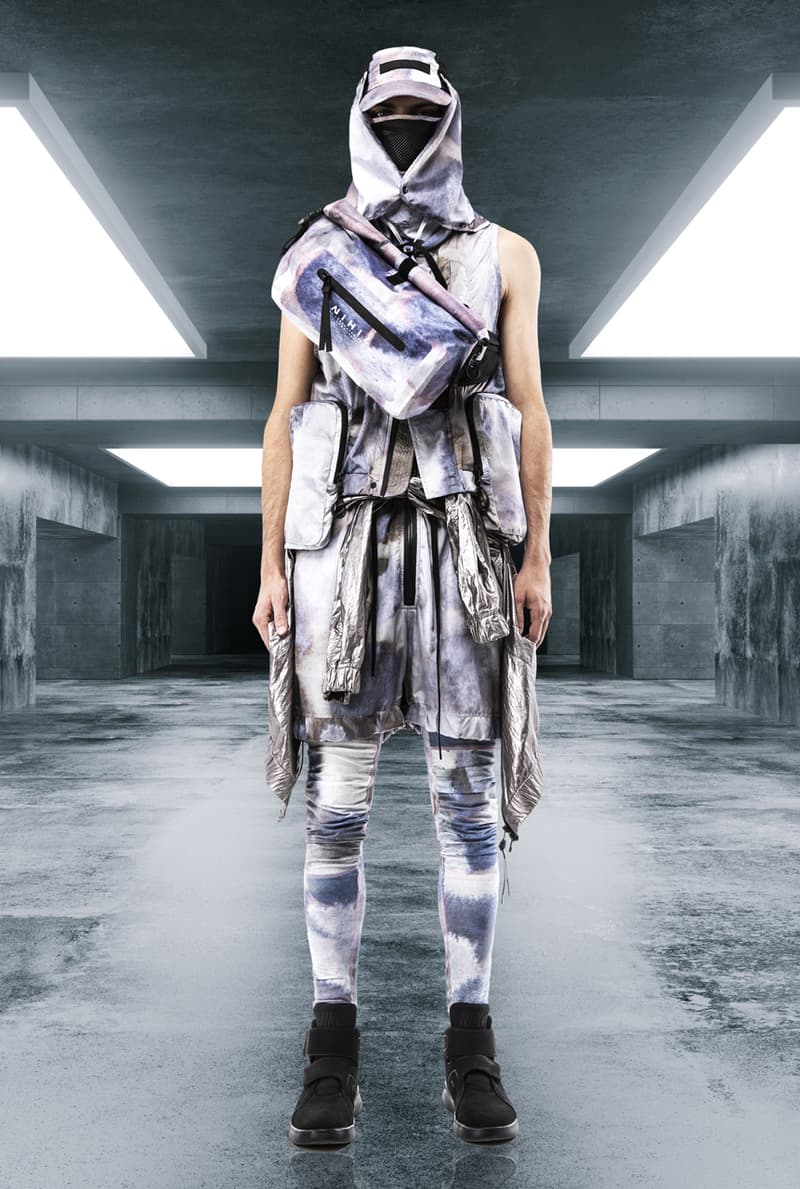 GALL Spring/Summer 2020 Lookbook Collection Jackets Pants Shorts T-shirts Vests Head Masks Black Pink Purple Blue White Bags Hats