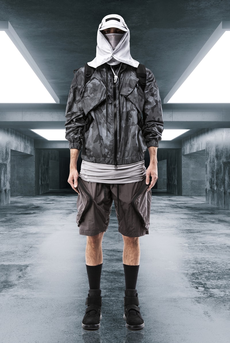 GALL Spring/Summer 2020 Lookbook Collection Jackets Pants Shorts T-shirts Vests Head Masks Black Pink Purple Blue White Bags Hats