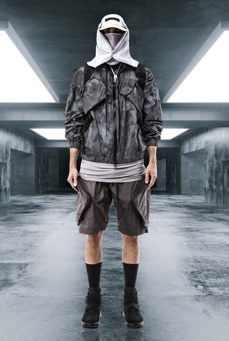 GALL Spring/Summer 2020 Lookbook Collection Jackets Pants Shorts T-shirts Vests Head Masks Black Pink Purple Blue White Bags Hats