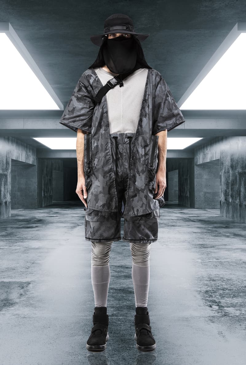 GALL Spring/Summer 2020 Lookbook Collection Jackets Pants Shorts T-shirts Vests Head Masks Black Pink Purple Blue White Bags Hats