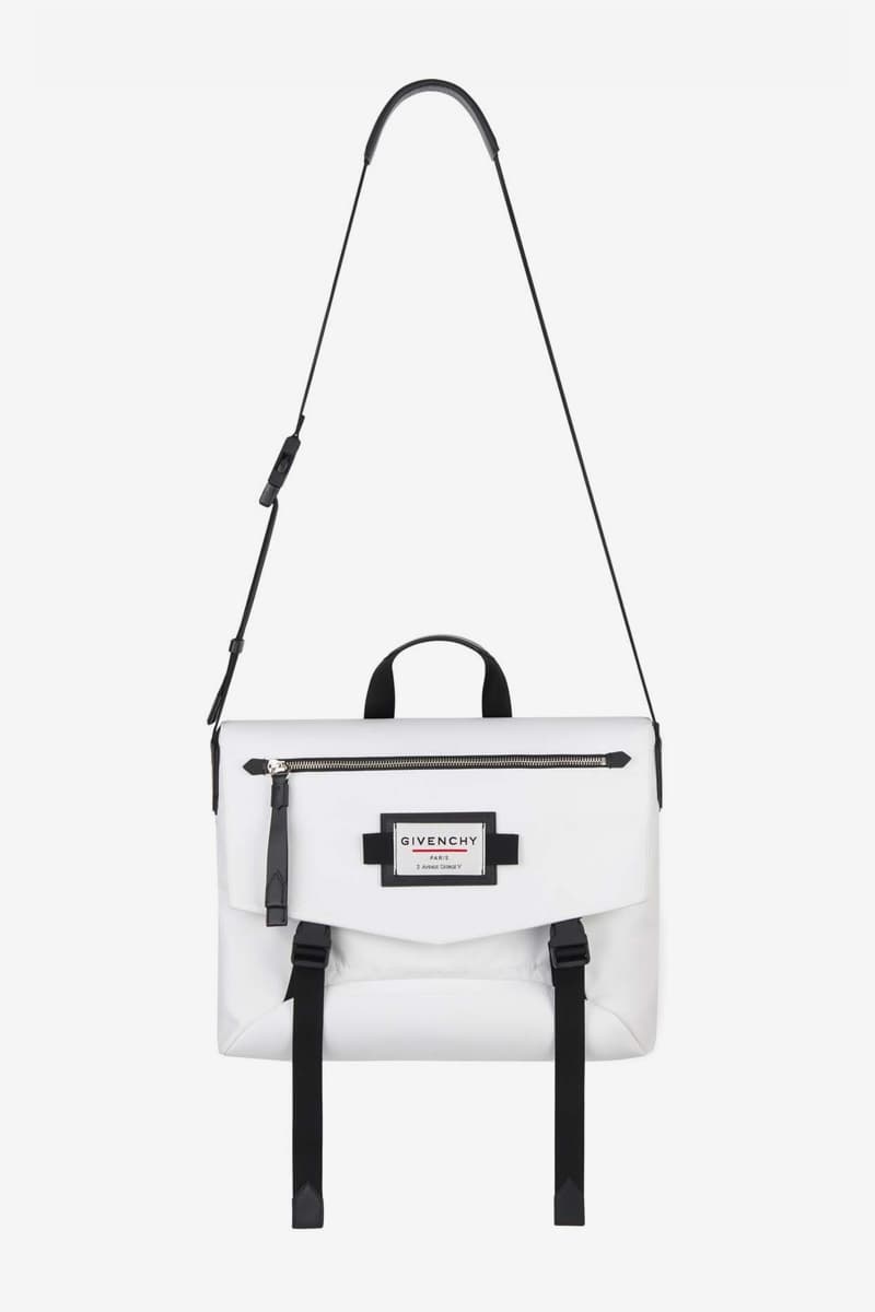 Givenchy "Downtown" Accessories Collection Release Weekend Bags Belt Crossbody Backpacks White Black Red Floral