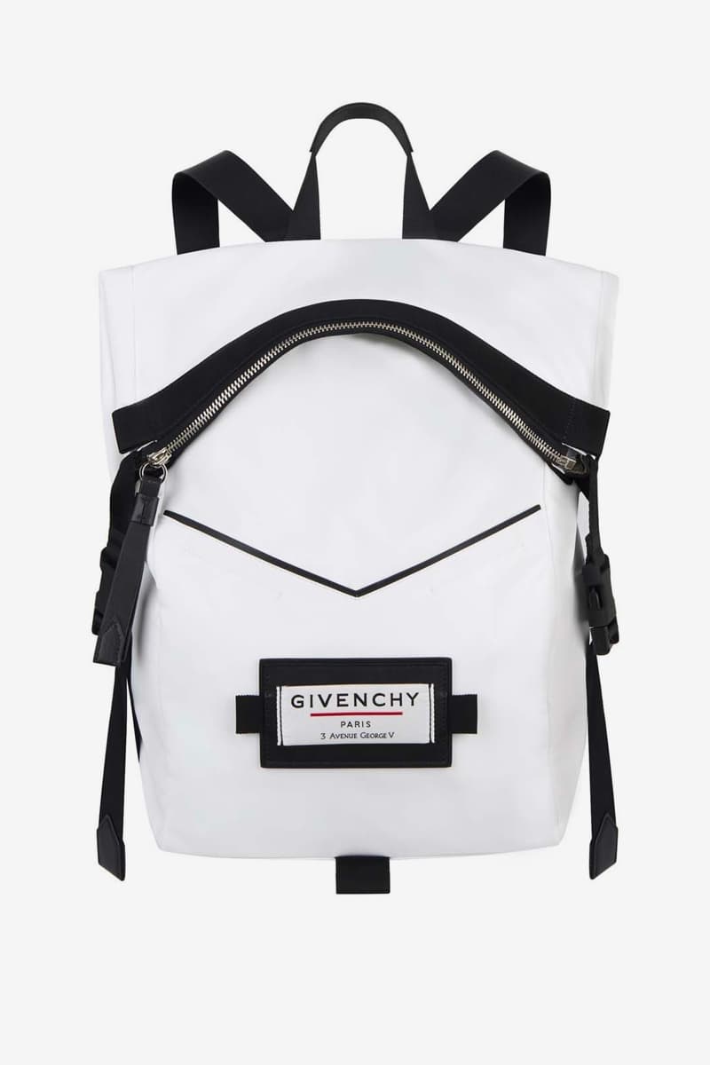 Givenchy "Downtown" Accessories Collection Release Weekend Bags Belt Crossbody Backpacks White Black Red Floral
