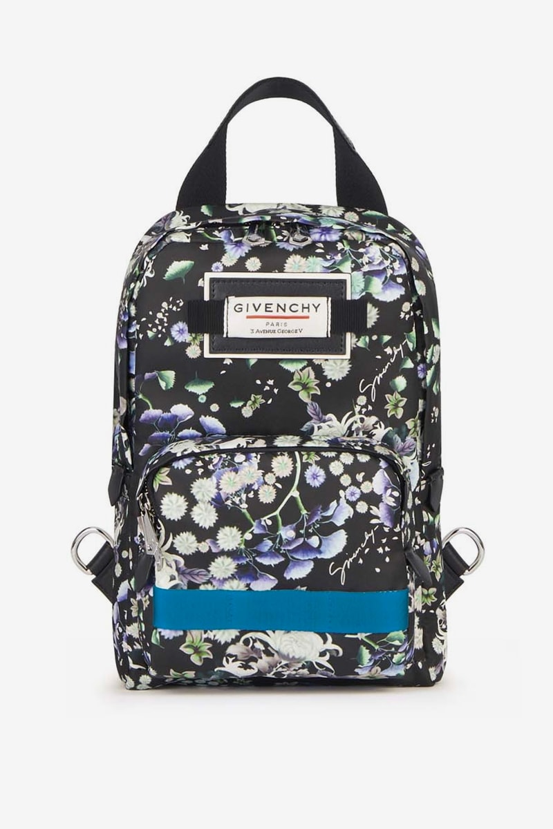Givenchy "Downtown" Accessories Collection Release Weekend Bags Belt Crossbody Backpacks White Black Red Floral 